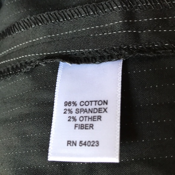 NWT, Banana Republic Pinstripe Pencil Skirt, Size 8, & Black - Picture 5 of 6